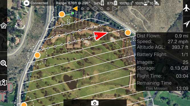 Dji drone sale flying map